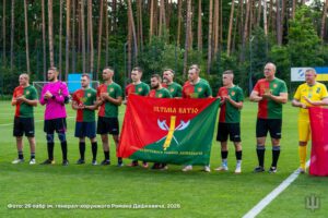 Футбольний матч серед захисників: бердичівські воїни довели, що сильні в усьому