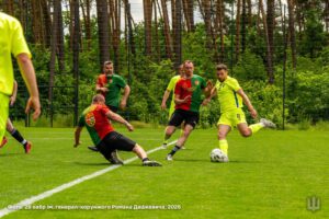 Футбольний матч серед захисників: бердичівські воїни довели, що сильні в усьому