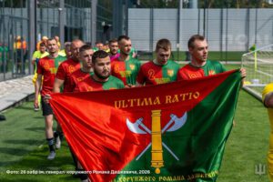 Футбольний матч серед захисників: бердичівські воїни довели, що сильні в усьому
