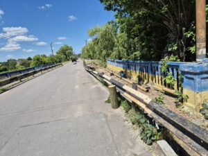 На Чуднівському мосту в Бердичеві помітні зміни