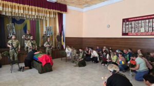 У Семенівській громаді попрощалися із Захисником Олександром Білоцьким