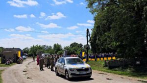 У Семенівській громаді попрощалися із Захисником Олександром Білоцьким