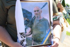 Похорон підполковника із Ружинської громади Бердичівського району Сергія Радзіцького