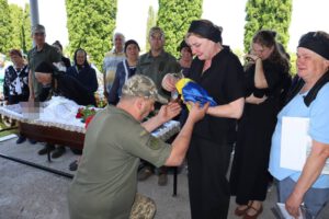 Похорон підполковника із Ружинської громади Бердичівського району Сергія Радзіцького