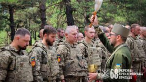 У бердичівській бригаді вчергове провели урочисте вручення беретів