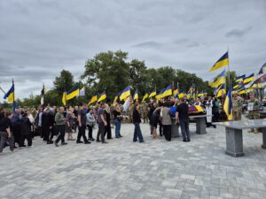 В Бердичеві попрощались з Юрієм Буряковим, який воював з перших днів повномасштабного вторгнення