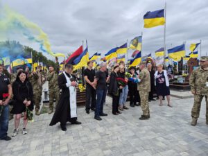 В Бердичеві попрощались з Юрієм Буряковим, який воював з перших днів повномасштабного вторгнення