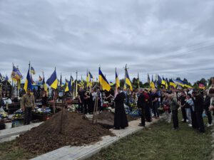 В Бердичеві попрощались з Юрієм Буряковим, який воював з перших днів повномасштабного вторгнення