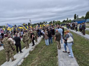 В Бердичеві попрощались з Юрієм Буряковим, який воював з перших днів повномасштабного вторгнення