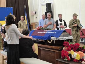 В Бердичеві попрощались з Юрієм Буряковим, який воював з перших днів повномасштабного вторгнення