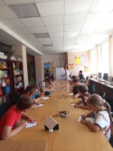 Квітковий калабалик, або творчий гармидер, у Бердичівській міській бібліотеці для дітей
