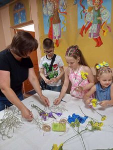 Квітковий калабалик, або творчий гармидер, у Бердичівській міській бібліотеці для дітей