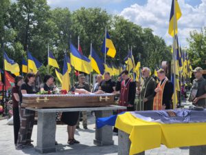 В Бердичеві попрощались з 45-річним військовим В’ячеславом Маньківським